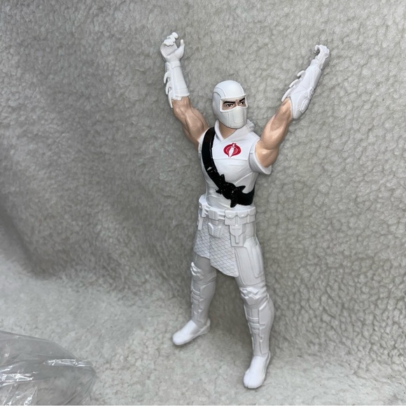 Hasbro GI JOE Storm Shadow white 9.5" cobra ninja action figure - Picture 3 of 8